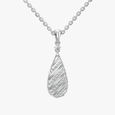 Satin Diamond Pendant
